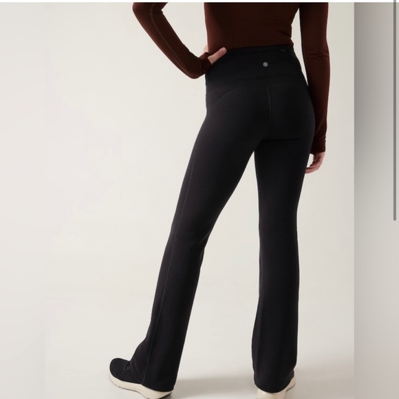 Athleta Pants & Jumpsuits Athleta Black Altitude Pant In Polartec